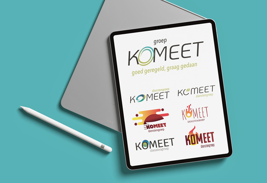 Ontwerp logo Komeet
